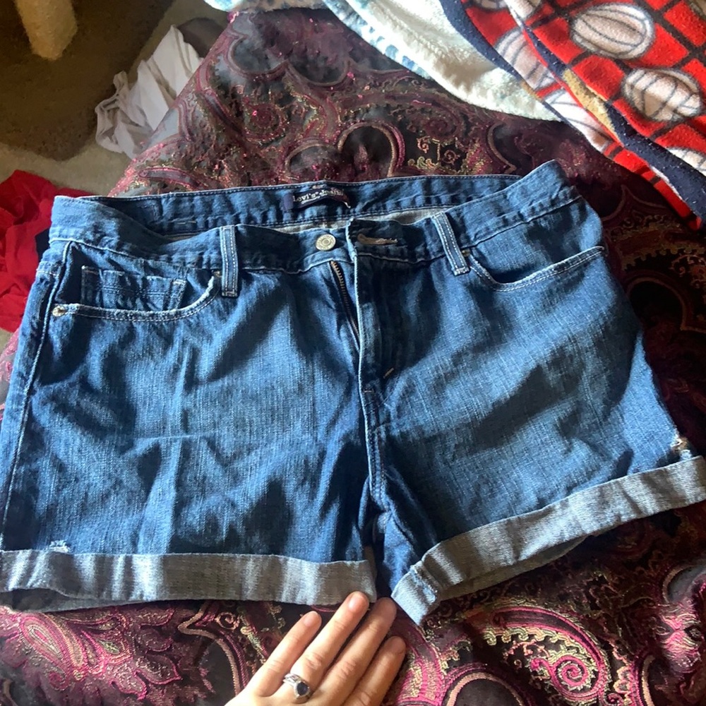 jean shorts